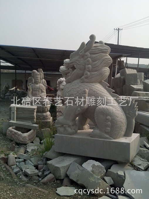 石雕動物雕刻